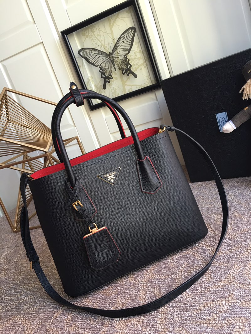 Pra*a top handle bags